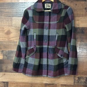 Volcom Plaid Peacoat XS